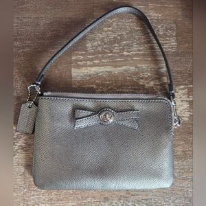 Coach Corner Zip Wristlet